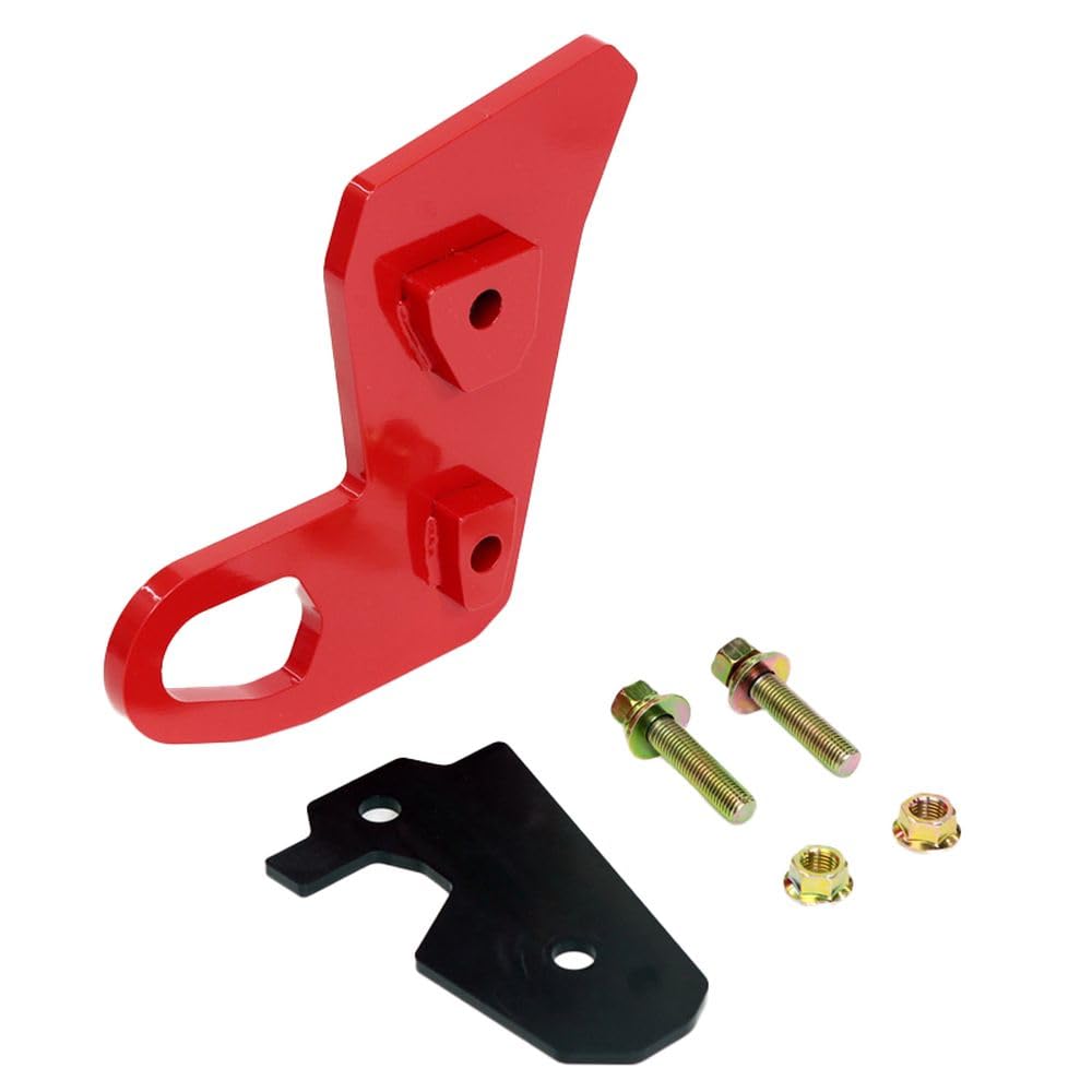 Apio 9mm Rear Tow Hook for Genuine Bumper Red [JB64, JB74] 3070-35