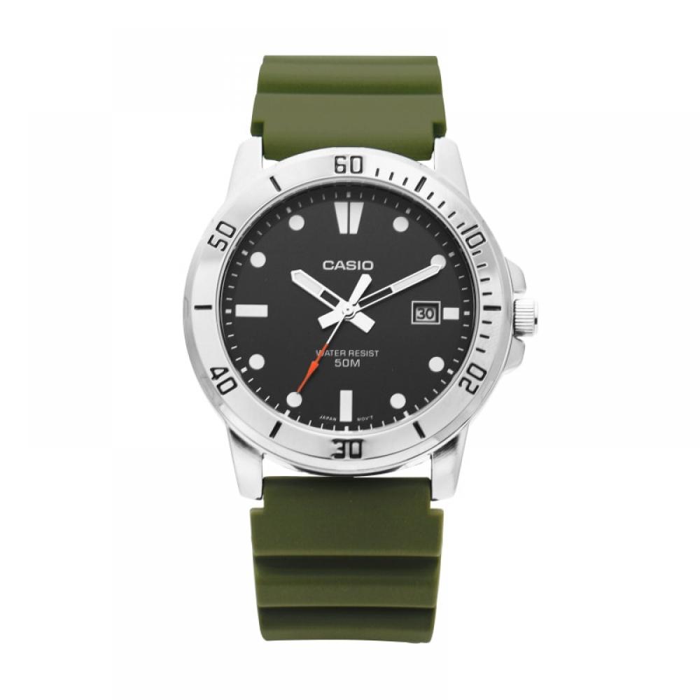 Casio Mtp Vd01 3evudf  Mtp Vd01 3e  Analog Herre Uretan Klokke