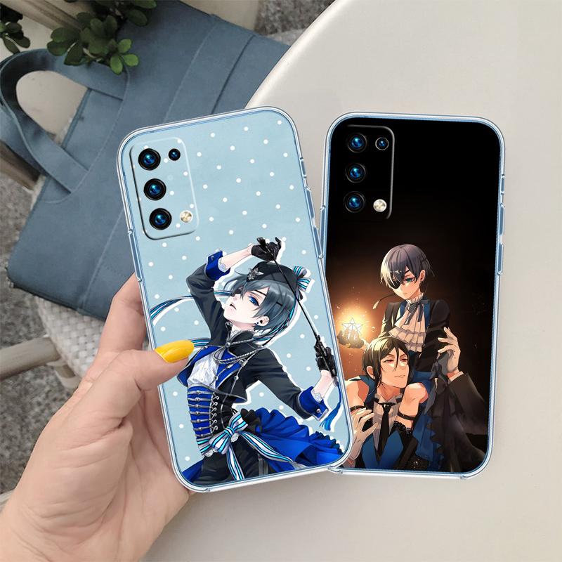 RP7 Black Butler Transparent Case for LG K22 K30 K40 K40S K41 K42 K50 K50S K51 K51S K52 K61 K62 K71 K92 Q60 Q61 V40 V50 V60