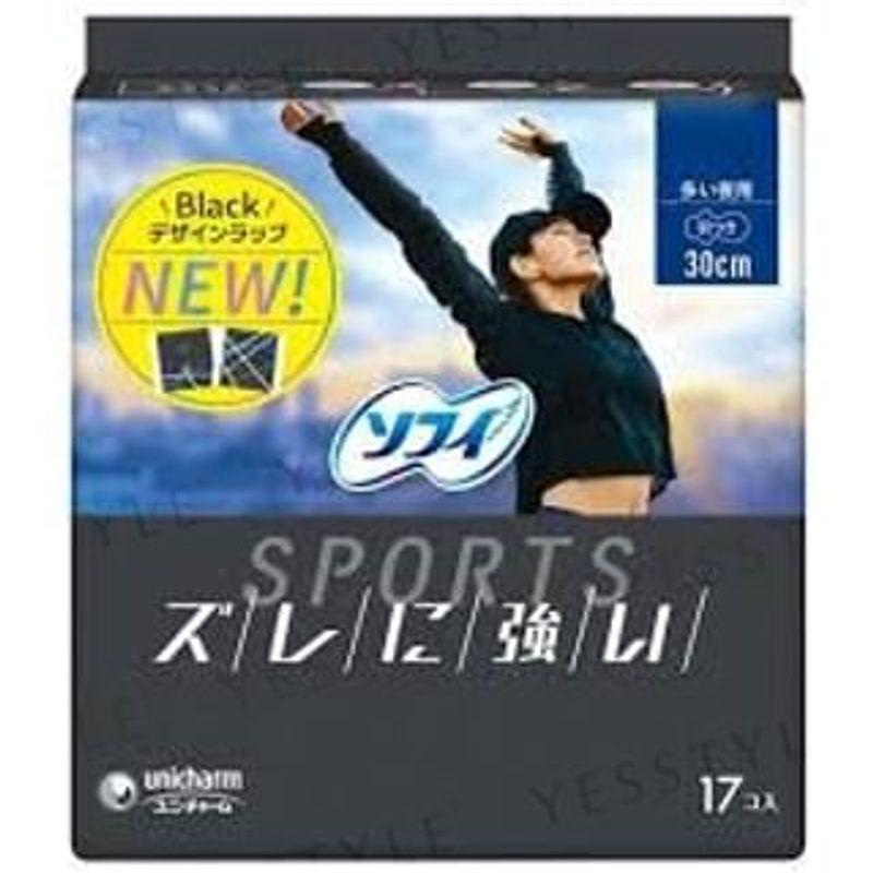 Unicharm - Прокладки Sofy Sports для активных женщин с крылышками 30 см 17 pcs