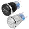 Engine Start Stop Button Metal Spin Button Start Engine Auto Accessories Automotive Start Stop Button With LED DIY Car