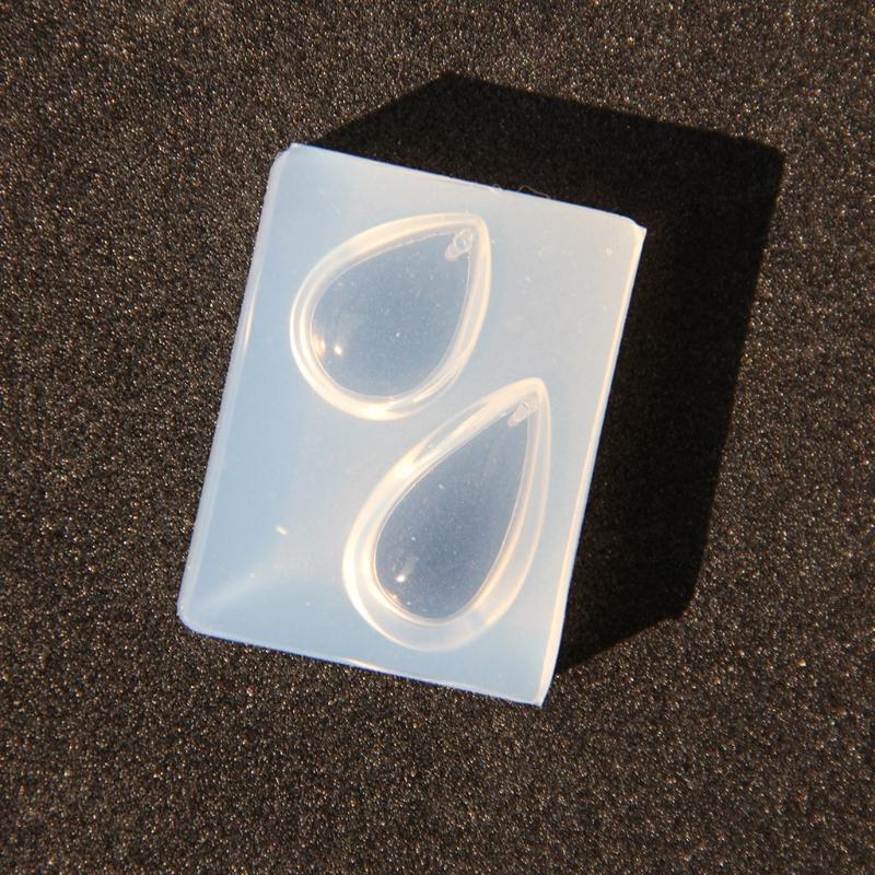Three-dimensional Water Drop Earring Silicone Mold Suitable for Epoxy Resin Diy Craft Pendant Earrings Jewelry Making
