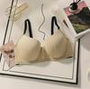 New Large Plus Size Big Cup Bra No Rim Adjustment Type Sexy Fat MM Breasts Women's Lingerie  Bra Women Underwear