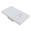Smart Switch WiFi Phone Remote Fire Zero Control with   3 Holes Socket Touch Light Switch for Home
