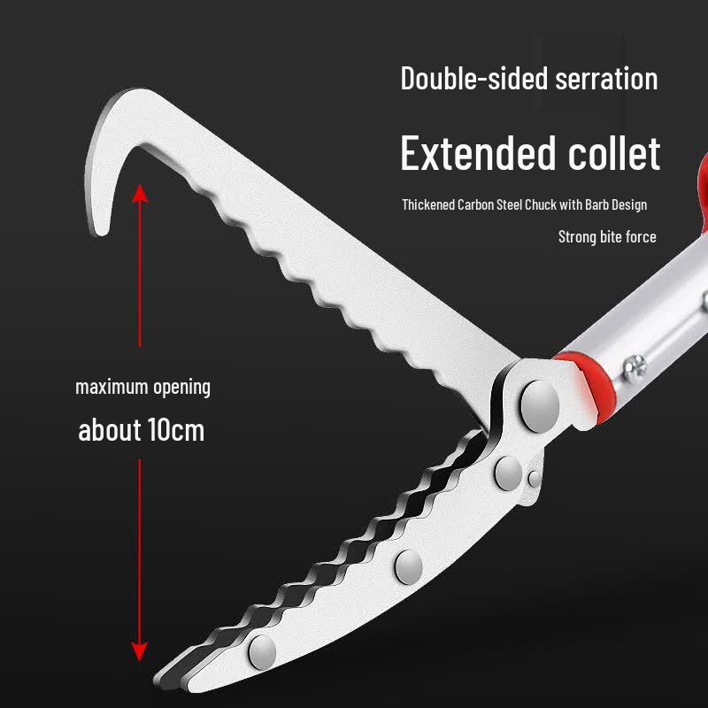 Retractable Snake Catcher Tongs