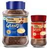 Tata Coffee Combo | Classic Instant (90g, Chicory Mix) & Premium Instant (45g, 100% Pure) | Flavour Locked Decoction Crystals | Rich Aroma