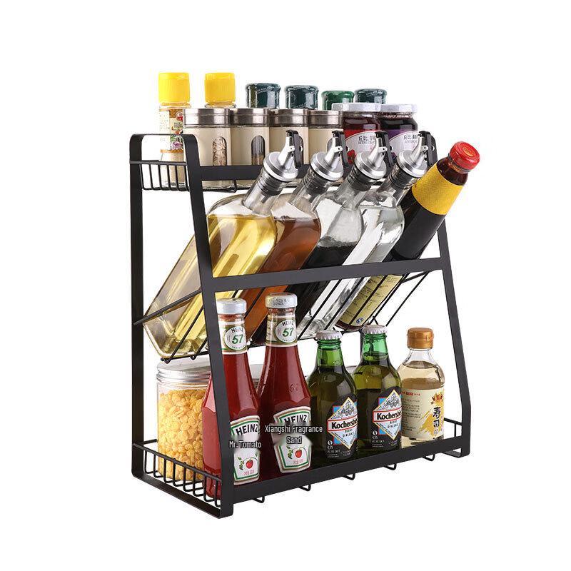 ZhiShi 3-Tier Slanted Kitchen Spice Rack