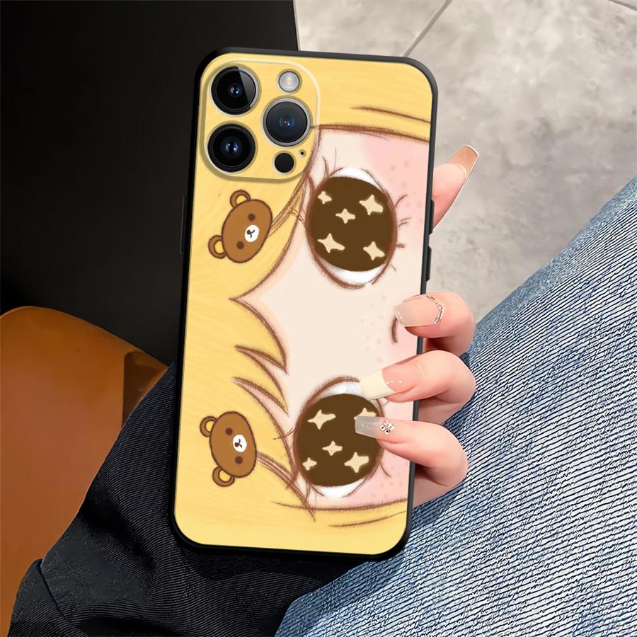 

Case for Apple iPhone 17 Pro Max 13 11 14 Air 12 16 XR XS MAX 15 Pro 7 8 Funda Phone Cover Retro Fashion Anime Eyes iPhone 16