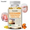 Fearathe Glucosamine Chondroitin Turmeric & MSM Supplement, 1500mg, Boswellia, 60 Day, 120 Caps