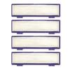 4Pcs Vacuum Cleaner Filter Replacement Accessory Fit for Neato 70E 75 80 85 D75 D80 D85 D3 D5 D7