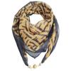 1Pc Scarf Versatile 65CM Fashion Magnetic Clasp Gift Neck Scarf Sweet Printed Chiffon