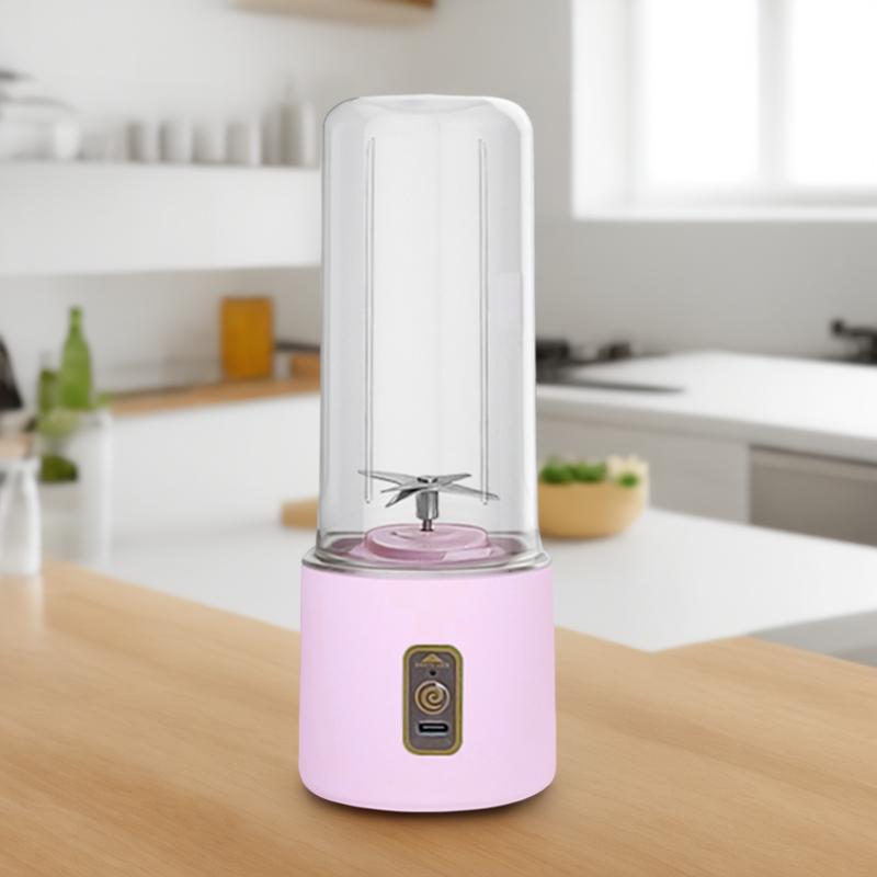 

1 шт. Портативный стакан для сока - компактный многофункциональный блендер для сока, идеально подходит для кухни и путешествий розовый