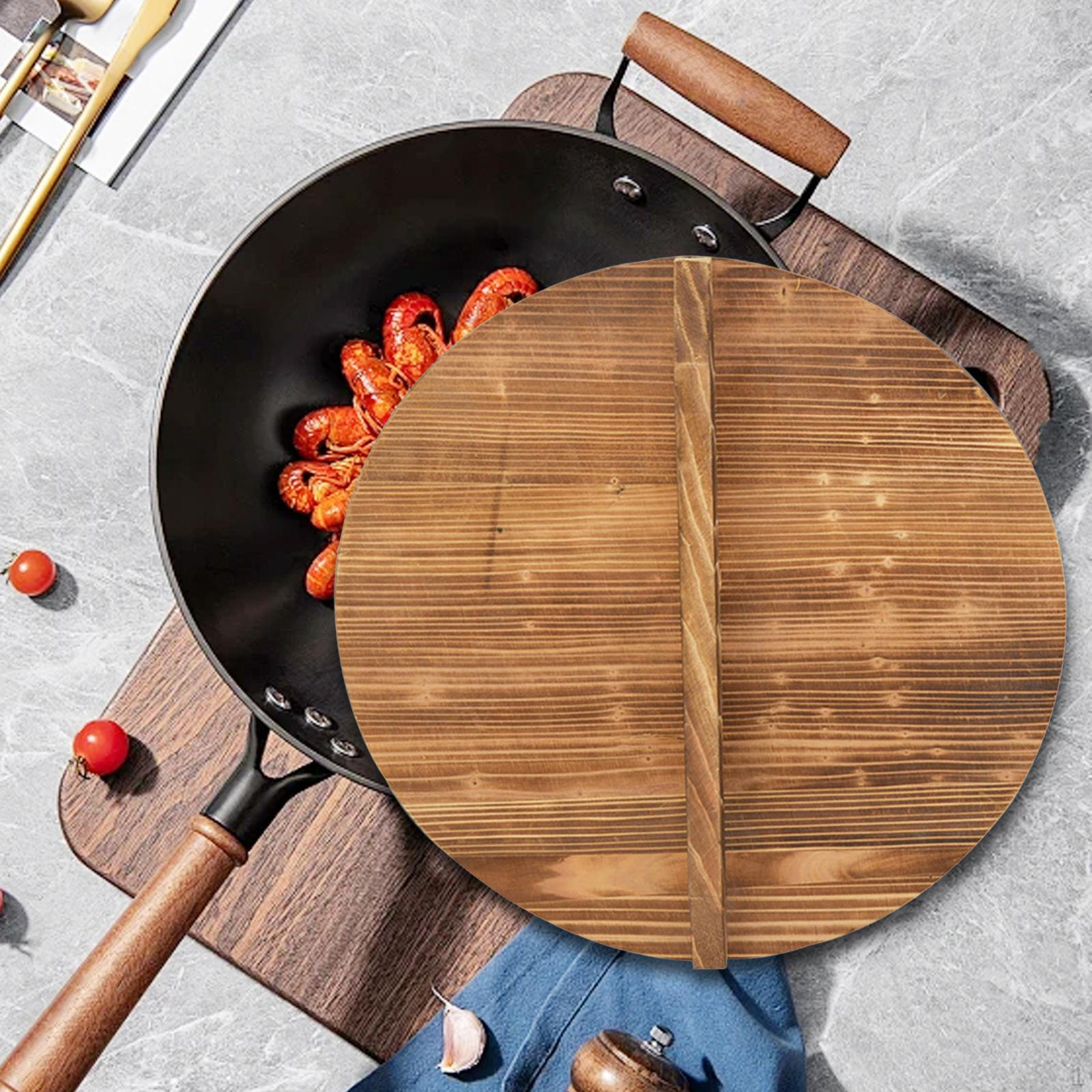 

Heat-resistant And Anti-scald Wooden Cover 39.6cm