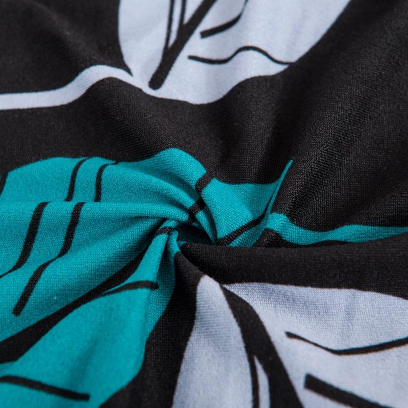 Flower Futon Cover Stretch Armless Futon Sofa Cover Soft Futon Slipcover with Elastic Bottom Sofa Bed Furniture Protector Covers for Washable Futon