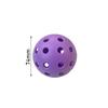 6Pcs Outdoor Pickleball Balls Professional Competition Grade 40 Holes 74Mm Training Ball Practice Competition Pickleball