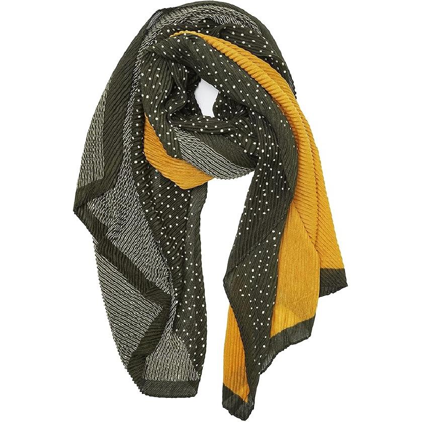 TWÓJ UŚMIECH Damski/Kobiecy Lekki Szal Szal z Mieszanki z Nadrukiem Kwiatowym/Jednokolorowy Na Sezon Wiosenno-Letni