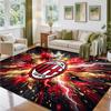 AC Milan Design Crystal Velvet Rug Soft Decorative Mat for Bedroom Entrance