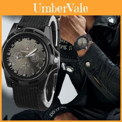 Stylish Multifunctional Outdoor Men's Watch With Luminous Dial And Quartz Movement