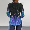 Tee Shirts For Women Fall Casual Long Sleeve Shirts Sweatshirt Vintage Graphic Printing Top Pullover Valentine's Day