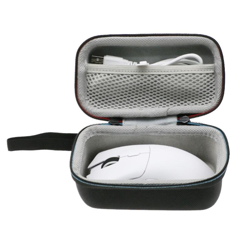 Ergonomiczna torba na mysz  dla myszy Attack Shark R1 Ochronna osłona z paskiem do noszenia Siatkowa kieszeń Dla entuzjastów gier
