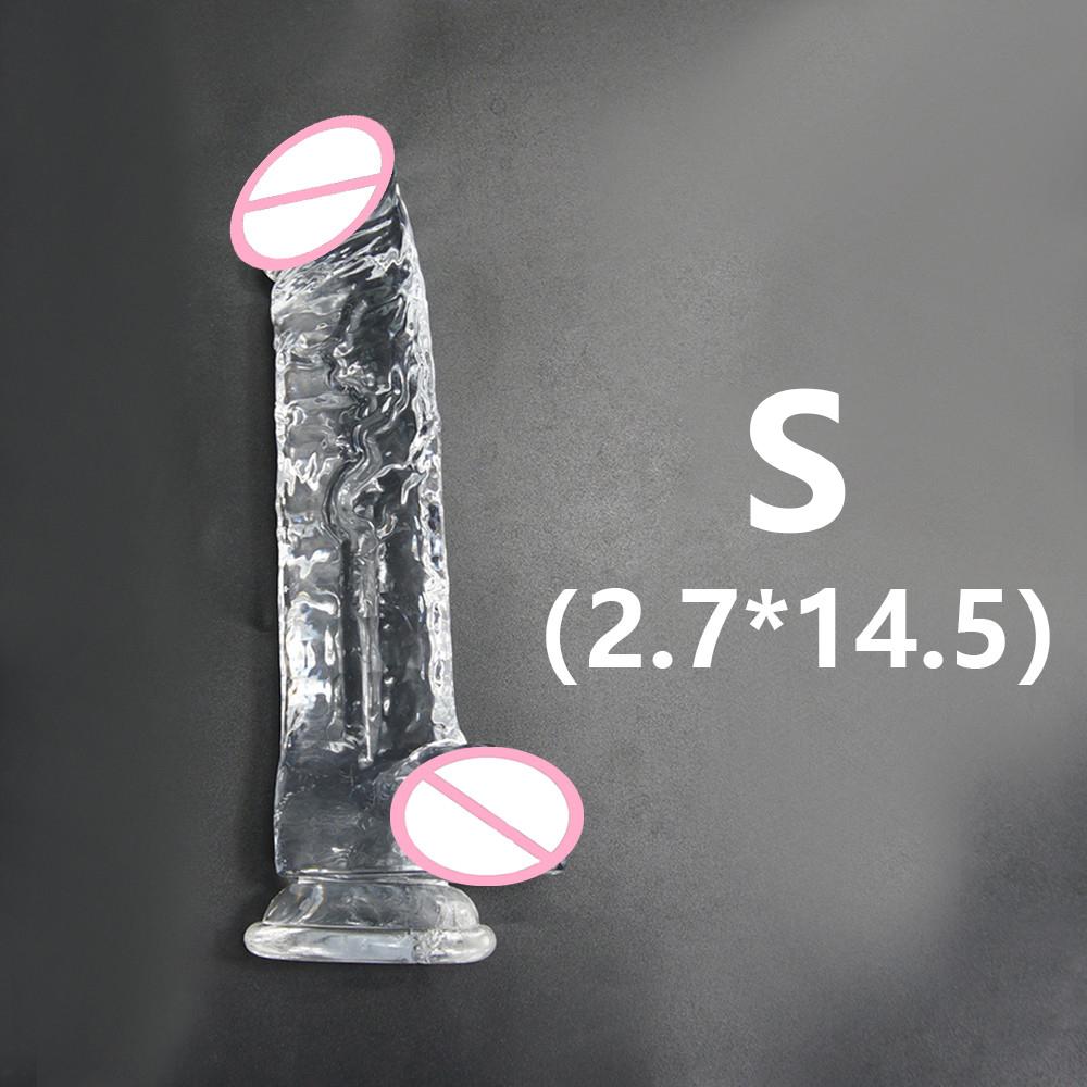 Nowe realistyczne Dildo erotyczne galaretki Dildo z super mocną przyssawką zabawki erotyczne dla kobiet mężczyzn sztuczny Penis g-spot symulacja