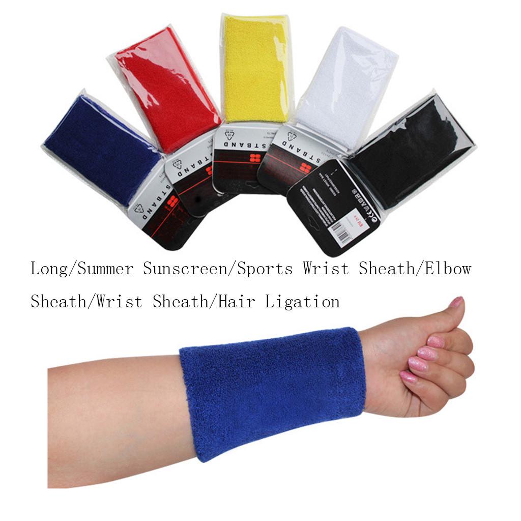 

(радость выбирать)Хлопковая спортивная повязка унисекс, браслет для баскетбола, тенниса, йоги