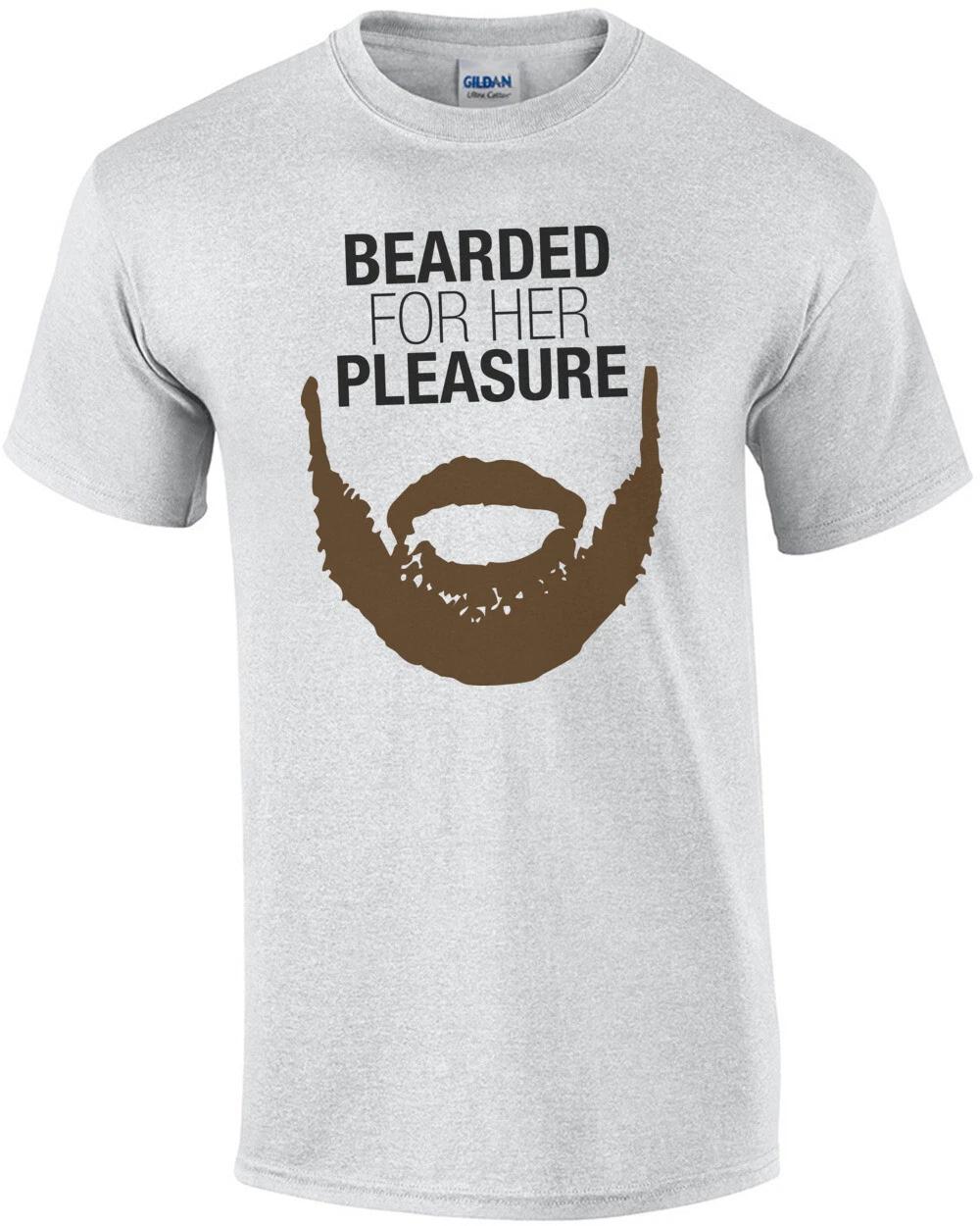 Bearded For Her Pleasure T-Shirt S