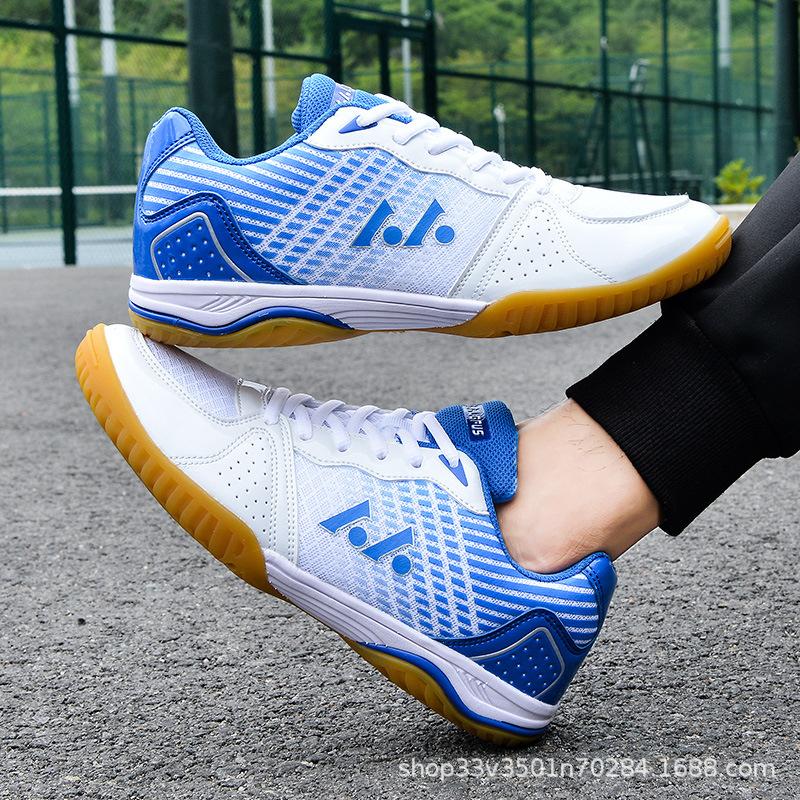 Table Tennis Shoes Male Teen Student Competition Training Shoes Lightweight Feather Tennis Shoes Sports Running Shoes Couple