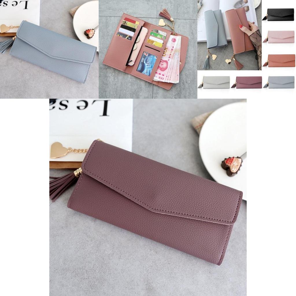 Fashion Women Lady Leather Clutch Wallet Long Card Holder Case Purse Handbag New
