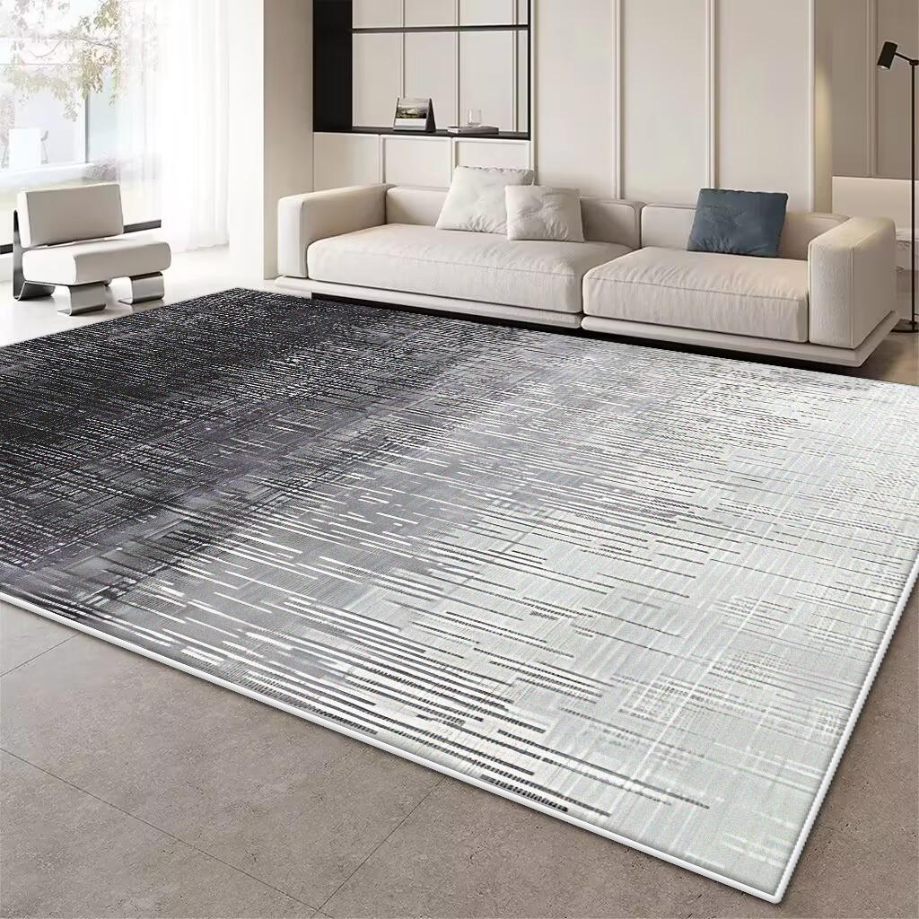 Modern Light Luxury Carpets for Living Room Fluffy Soft Lounge Abstract Rug Large Area Bedroom Decor Carpet Home Plush Floor Mat
