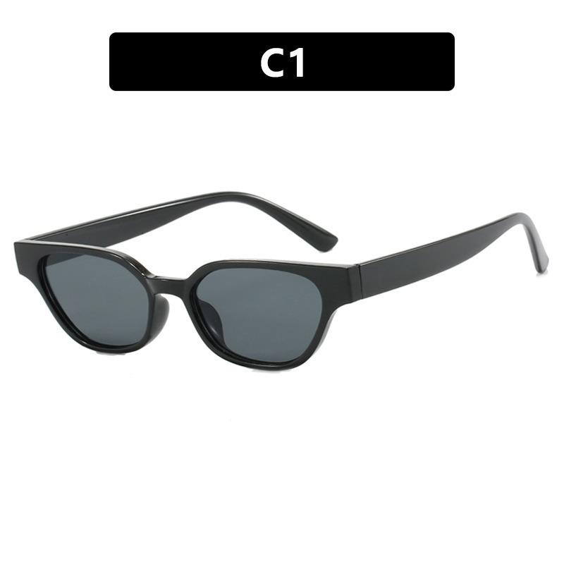 

Classic Fashion Cat Eye Sunglasses Women Men Personality Sexy Artistic Sense Sun Glasses Street Photography Glasses C1