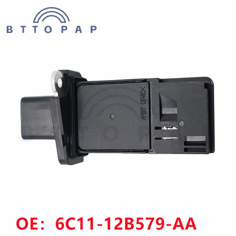 6C11-12B579-AA For Peugeot Boxer Citroen Relay JUMPER 2006-2017 MPV 1.8 TDCI 1376235 6C1112B579AA Mass Air Flow MAF Meter Sensor