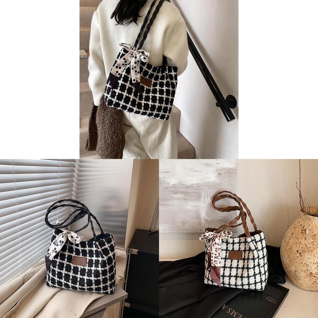 Urban Style Tote Bag For Women With Pu Material And Water Bucket Shape For Daily Use
