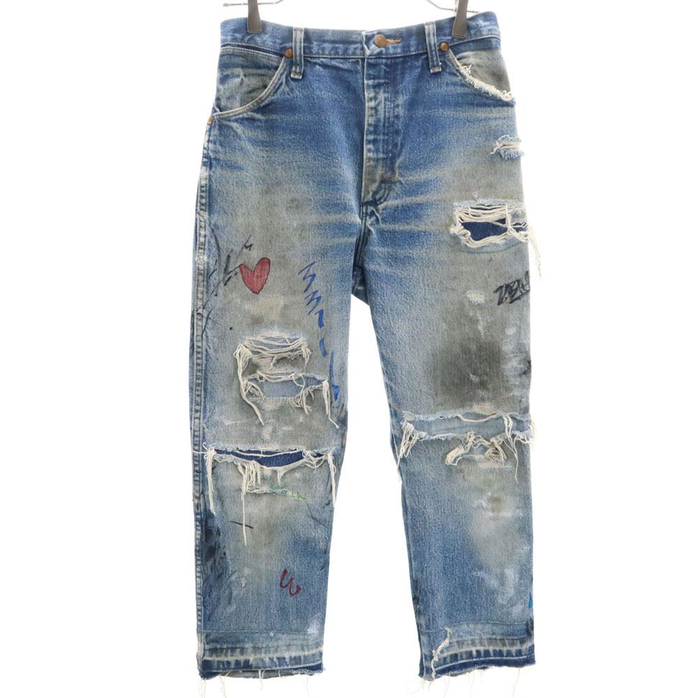 Wrangler Made in Mexico Old Denim pants w31 blue Men's Used