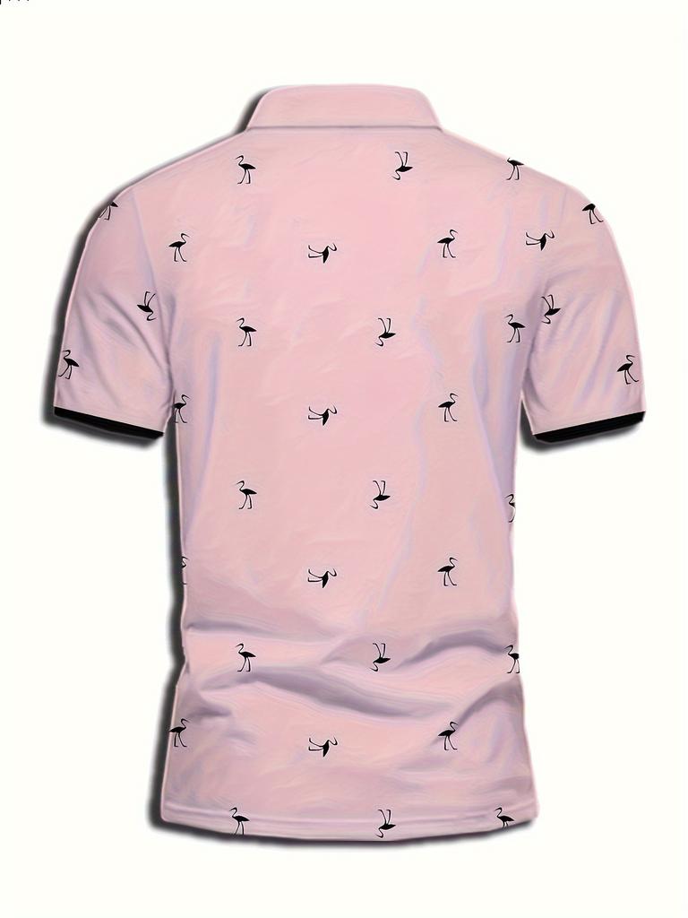 Men'S Golf Shirt - Breathable Fabric, Machine Washable, Regular Fit Button Design, Suitable for Golf, Business Casual And Everyday Wear - Vibrant Blue