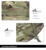 Camouflage Rundkrempenhut & Sturmhauben-Set: Sonnenschutz für den Sommer-Bergsteigen