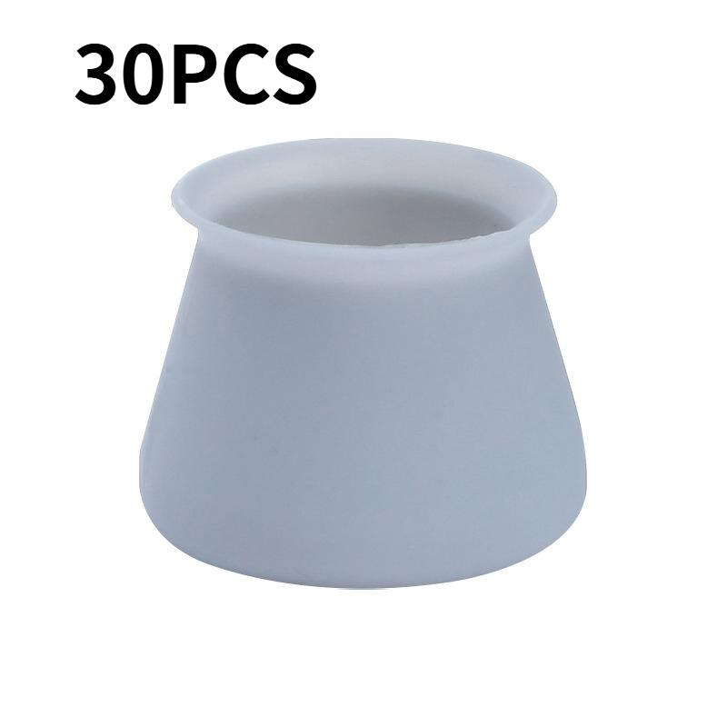 30-piece set of chair foot pads for anti-slip protection - table top and leg pads