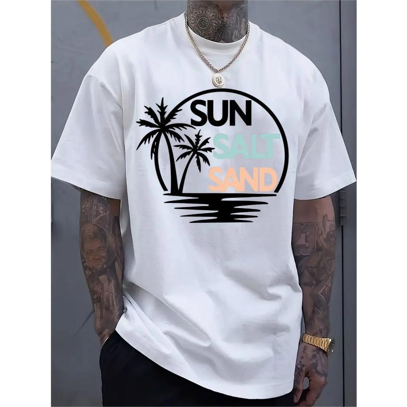

Men s Crew Neck T-Shirt - Casual Short-Sleeve Summer Gym & Beach Wear, Breathable for Training, Machine-Washable Essential,Versatile Travel & Everyday 4XL