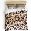Leopard Print Printed Comfort Duvet Cover Pillow Case Home Textile Quilt Cover Boy Kid Teen Girl Luxury 3pcs Bedding Set