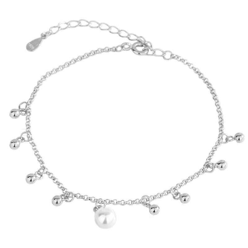 S925 Sterling Silver Pearl Star Bracelet for Women - Stylish Niche Design, High-End Fashion Jewelry Gift