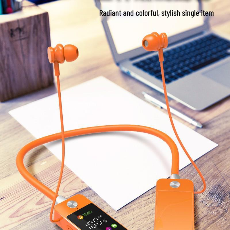 2026 S11 Wireless Neckband Earphones with Voice Changer & Bluetooth for Sports and Singing