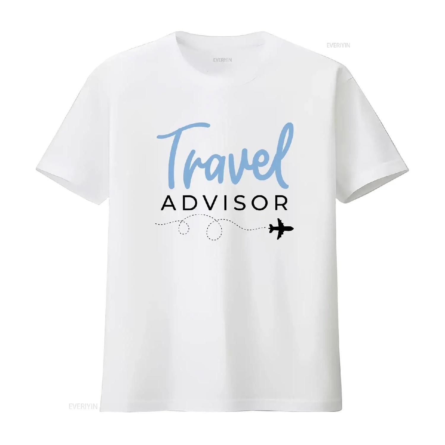Blue Color Travel AgenT T Shirt Agency for Advisor Planner vintage Washed Unisex graphic Versatile streetwear Stylish S