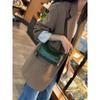 Small satchel women's new fashion exquisite super soft leather shoulder messenger bag female Internet celebrity explosion bag
