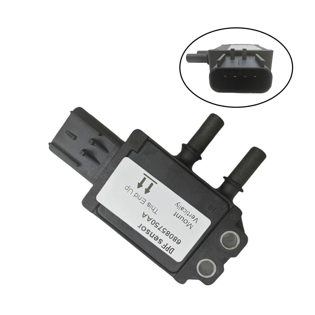 68085750AB 68085750AA Exhaust Gas Differential Pressure Sensor Diesel Particulate Filter (DPF) Pressure Sensors fits Cummins 6.7L 1500 2500 3500 4500