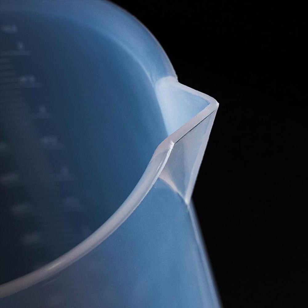 Reusable Transparent Durable Plastic Measuring Cup With Handle Measuring Cylinder Measuring Jug