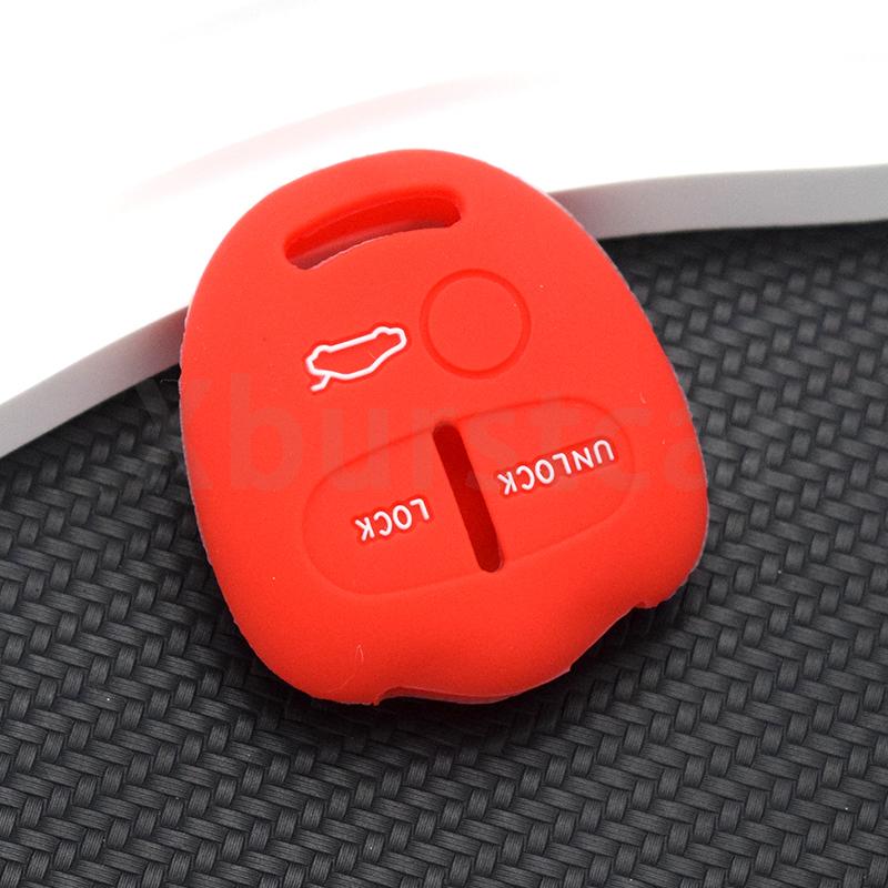 

2/3 Buttons Car Silicone Key Case Cover Shell Fob Holder For Mitsubishi Outlander Colt Lancer Grandis Pajero Sport Parts