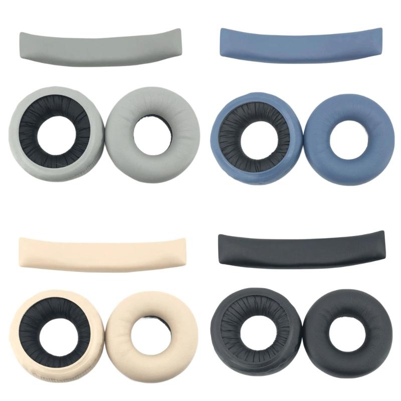 Replacement Headband Cushion and Earpads for WH-CH500 CH510 ZX330BT Enhanceds Comfort with Soft Sponges Protein Leather