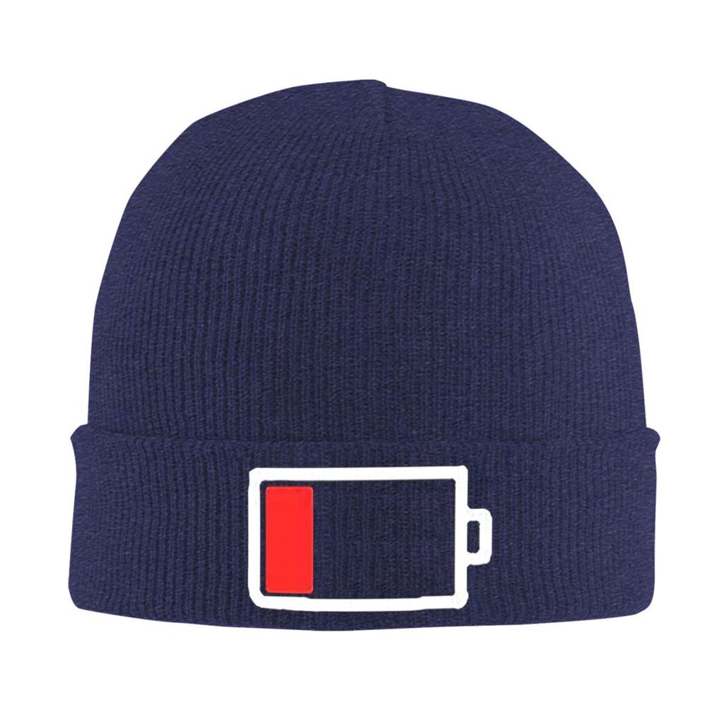 1 Batteria Batteria Scarica Cappello Caldo Lavorato a Maglia Cappello Lavorato a Maglia Invernale Cappelli Skullies Berretti Cappelli Hip Hop per Unisex