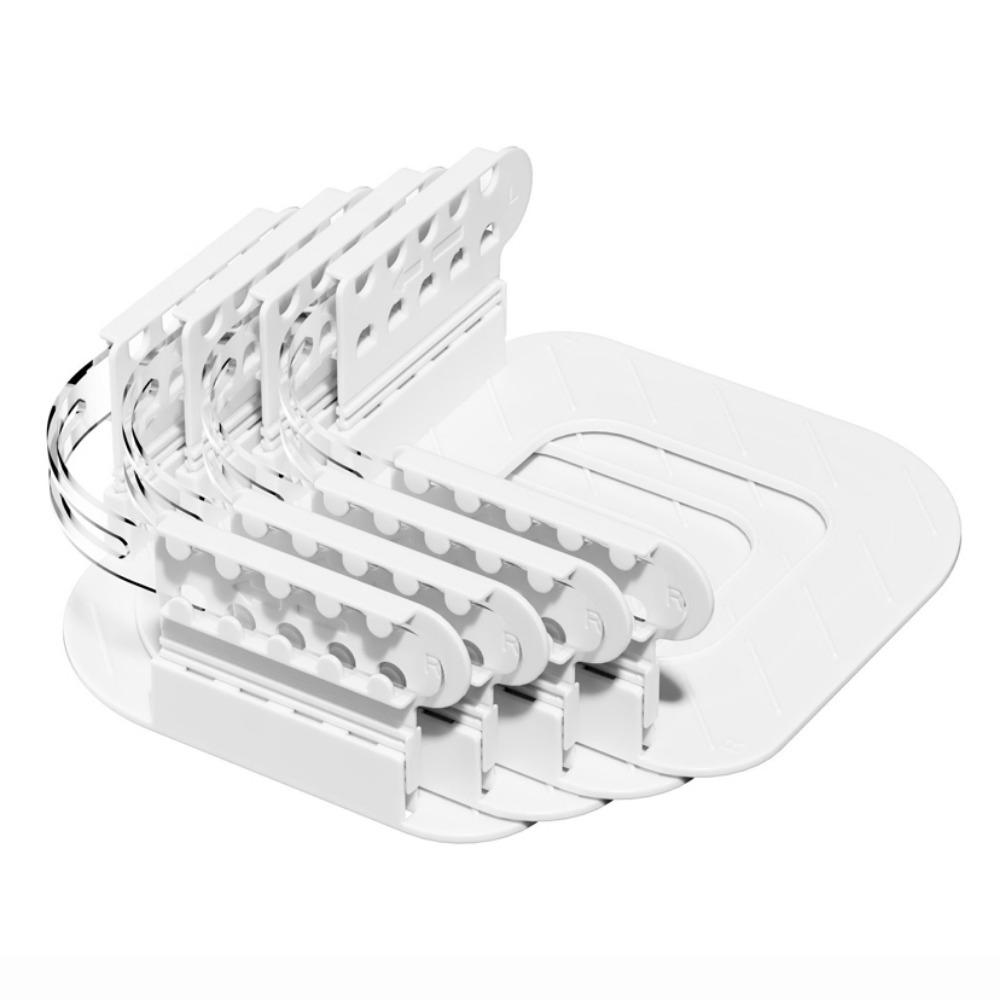 

4Pcs/set Card Slot Bedsheet Clips Safety Pinless Bed Cover Fastener Hotel белый