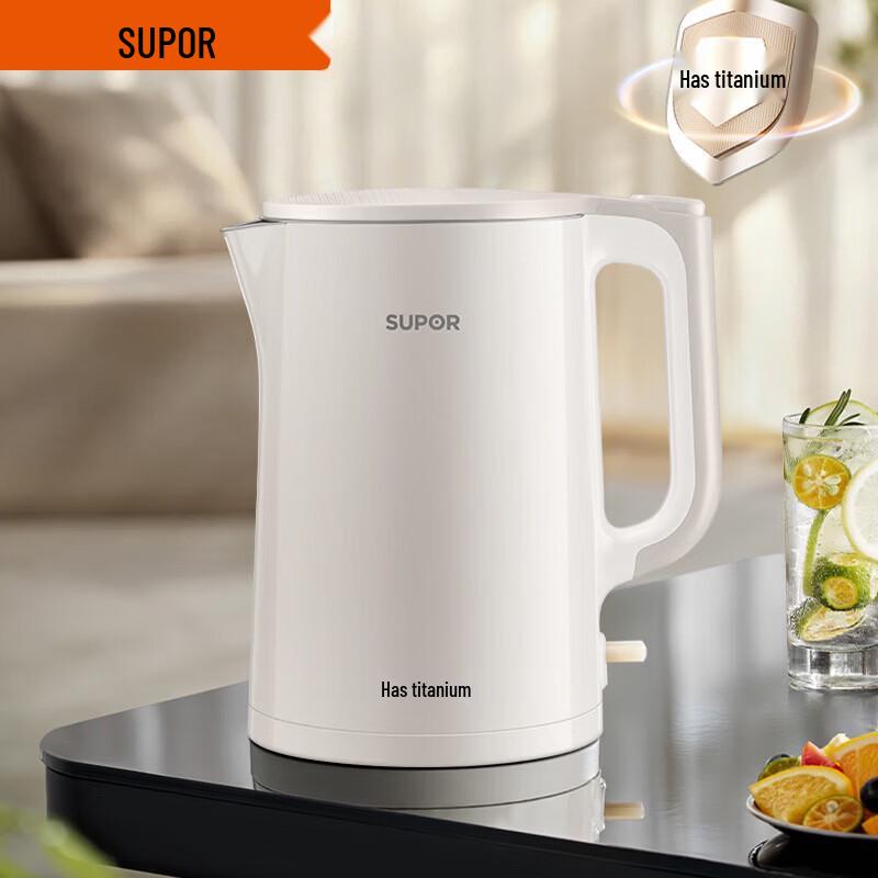 Supor ZMD 2L Electric Kettle CN plug (adapter included)